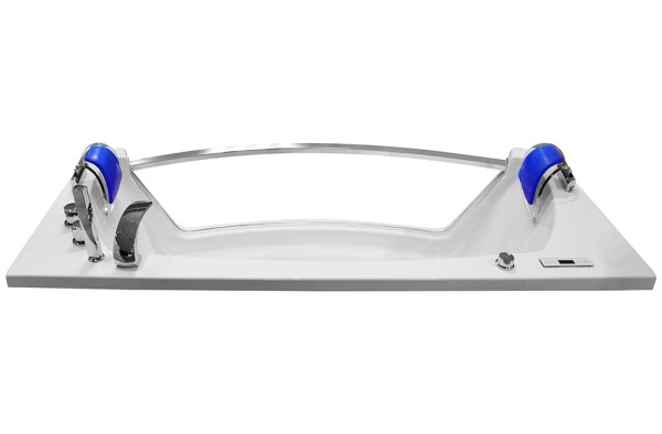 Cad?? Spa Premium cu Hidromasaj, 175x89x60 cm, Tetiere Albastre, 2 Locuri - Img 4