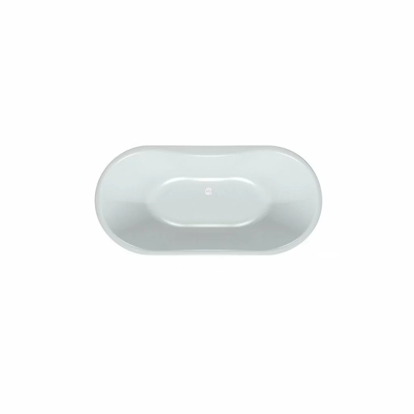 Cada freestanding cu design modern Kolpasan Comodo 185x90 cm , Culoare Alb - Img 3
