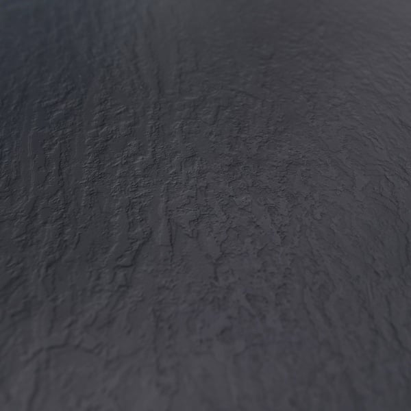 Cadita de dus dreptunghiulara slim imitatie piatra Riko 100 x 70 cm neagra - Img 7