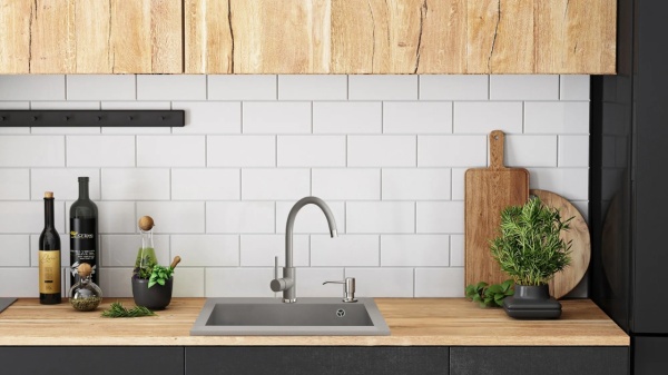 Chiuveta bucatarie Granit West XL grey - Img 3