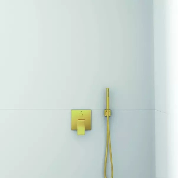 Cot de iesire dus cu suport Ideal Standard Atelier Conca auriu periat - Img 2