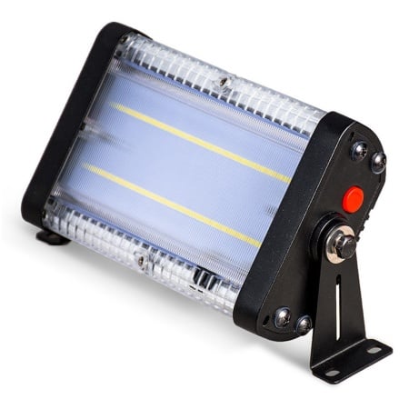 Lampa Solara De Exterior LED, NeoSimply, 3000 Lumens, Echivalent 300W incandescent, 30 led-uri, IP65, cu 3 moduri smart de operare, telecomanda si panou solar detasat prin cablu (4m) - Img 4