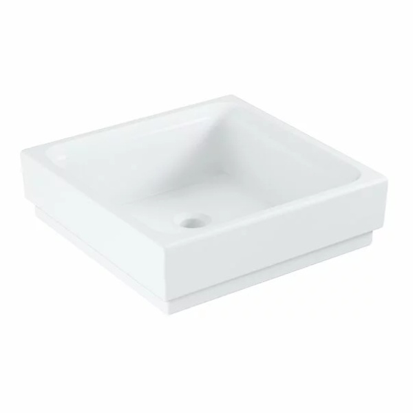 Lavoar patrat pe blat Grohe Cube Ceramic cu PureGuard 40x40 - Img 2
