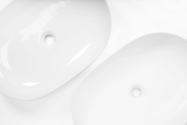 Lavoar pe blat Rea CLEO 61 WHITE MATT - Img 4