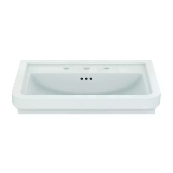 Lavoar pe mobilier Ideal Standard Atelier Calla alb lucios 67 cm cu 3 orificii baterie - Img 2