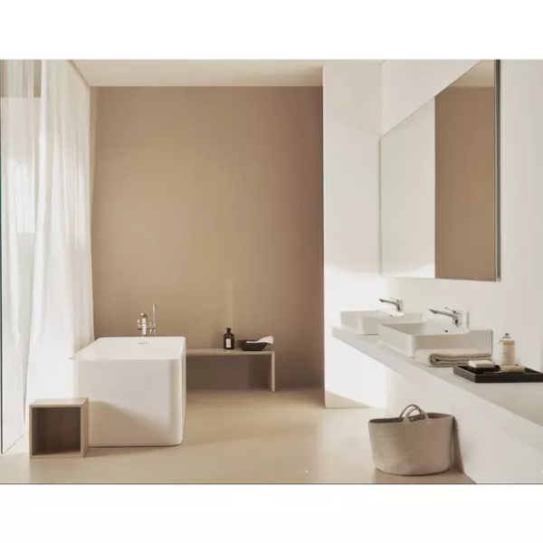 Lavoar suspendat Ideal Standard Atelier Conca 50 cm alb lucios cu orificiu preaplin - Img 9
