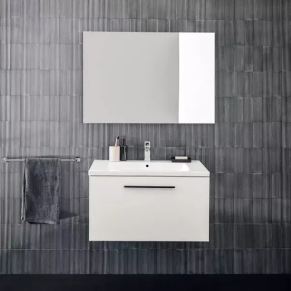 Lavoar suspendat Ideal Standard i.life B alb lucios 81 cm cu orificiu baterie si preaplin - Img 9
