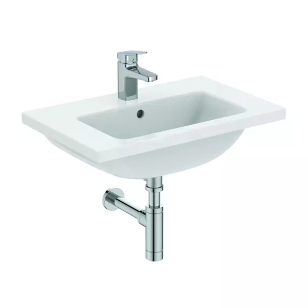 Lavoar suspendat Ideal Standard i.life S alb lucios 61 cm - Img 3