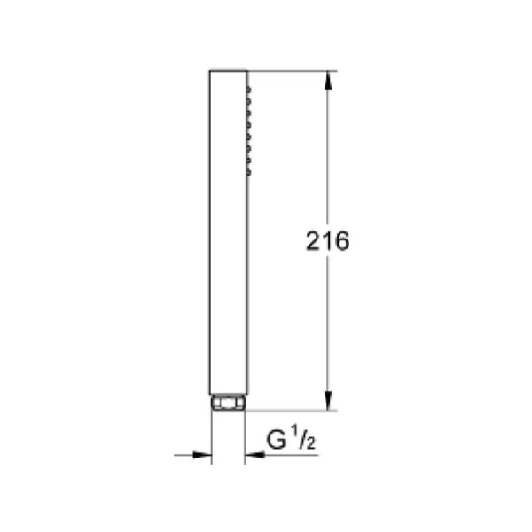 Para de dus Grohe Euphoria Cube crom lucios cu 1 tip de jet - Img 4