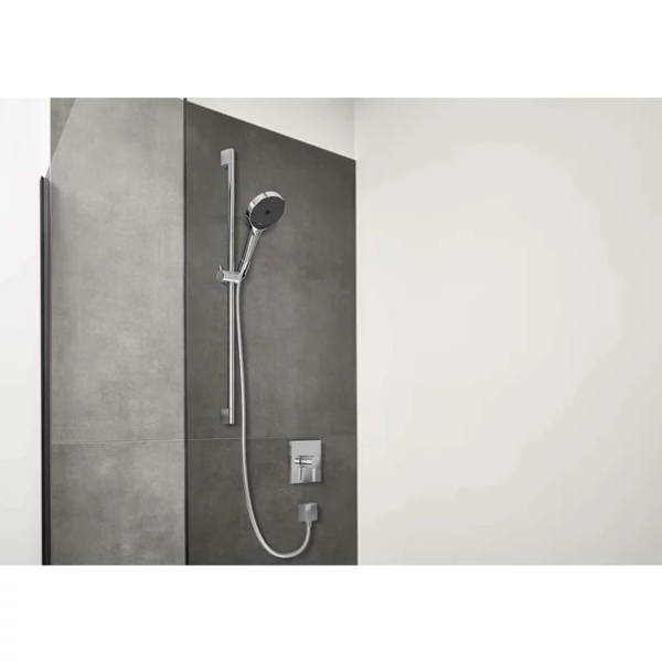 Para de dus Hansgrohe Rainfinity 130 negru mat 3 tipuri de jet - Img 8