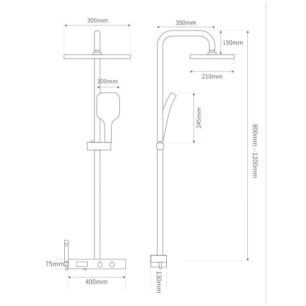 Set de dus PRO Fapper cu afis LCD incorporat, diferite moduri de stropire, Culoarea Gri - Img 11