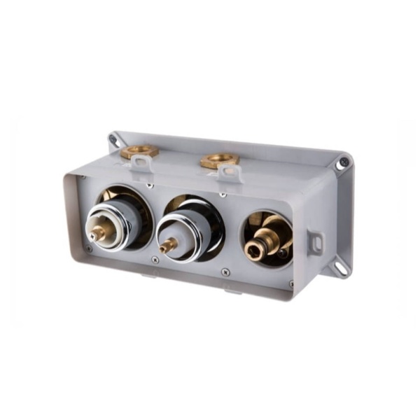 Set de dus termostatic incastrat 3 functii EBOX 1004 - Img 6