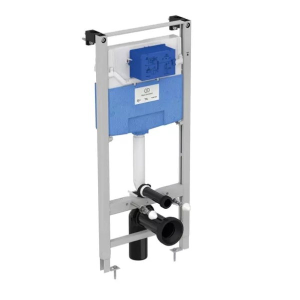 Set rezervor WC cu cadru Ideal Standard ProSys si clapeta Oleas M3 alb mat - Img 3