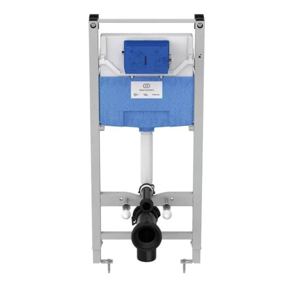 Set rezervor WC cu cadru Ideal Standard ProSys si clapeta Oleas M3 negru mat - Img 4