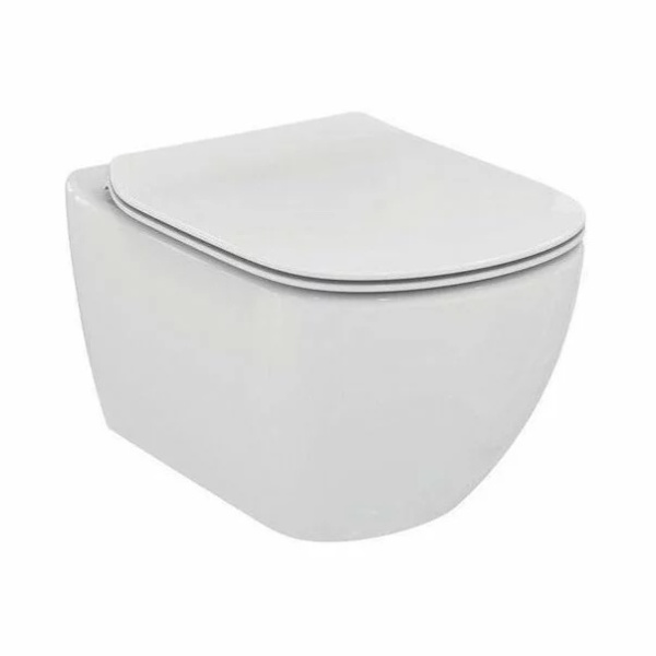 Set vas wc suspendat Ideal Standard Tesi AquaBlade cu capac inchidere normala si rezervor Ideal Standard Prosys - Img 5