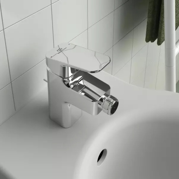 Baterie bideu Ideal Standard Ceraplan cu ventil BD278AA - Img 2