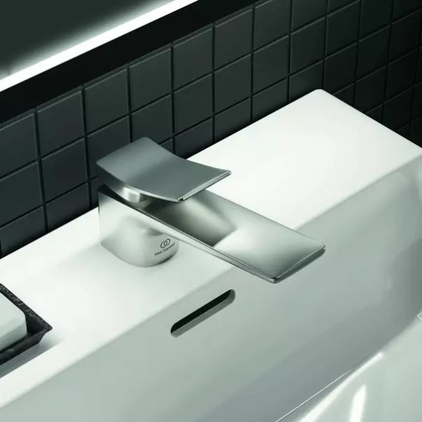 Baterie lavoar Ideal Standard Atelier Conca argintiu Silver Storm - Img 4