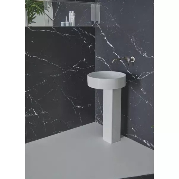 Baterie lavoar incastrata Ideal Standard Atelier Joy pipa 22.5 cm argintiu Silver Storm - Img 4