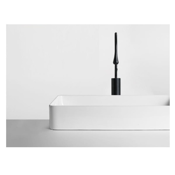Baterie pentru lavoar Ika, 47 cm, Finisaj Negru Mat - Img 2
