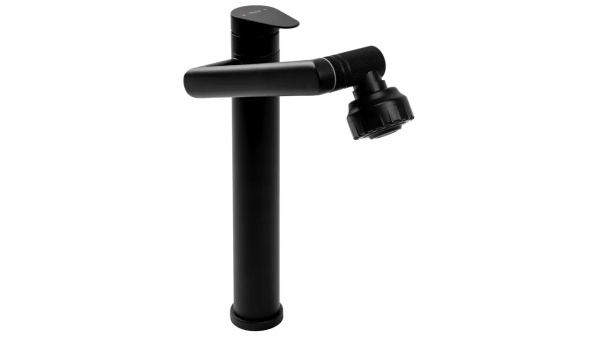 Baterie pentru lavoar REA PACO black high - Img 11