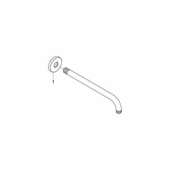 Brat de dus Grohe Rainshower 286 mm - Img 3