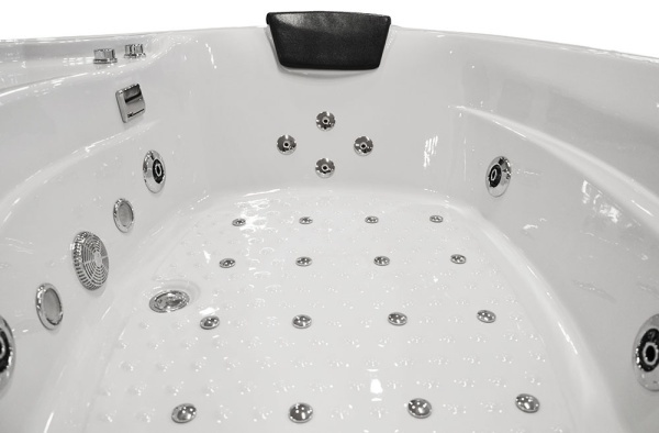 Cabina de baie SPA cu hidromasaj si functie sauna cu aburi, Dimensiune 150x150x220cm - Img 12