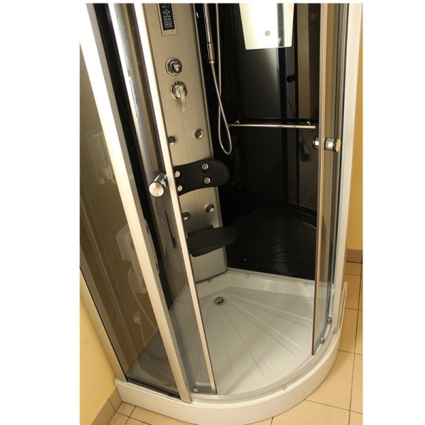 Cabina de dus cu Hidromasaj, Dimensiune 90x90cm, Design Modern - Img 6