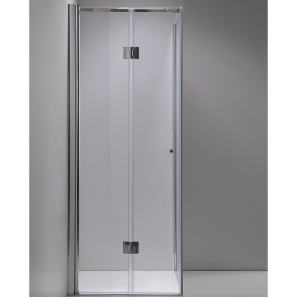 Cabina de dus KZ1180B Patrata ,Design Modern 90x90cm, Culoare Crom - Img 6
