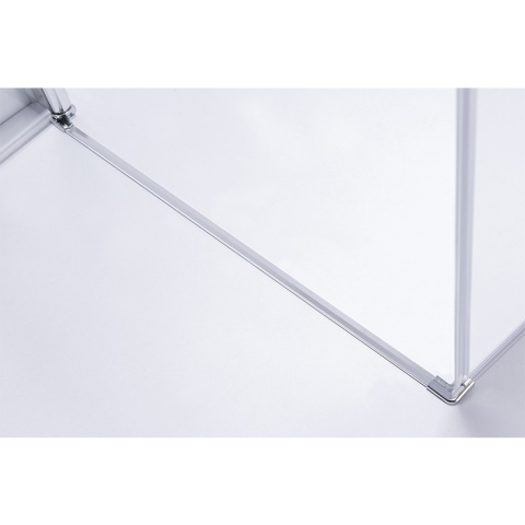 Cabina de dus Patrata KZ1190A, Design Modern 90X90cm, Culoare Crom - Img 4