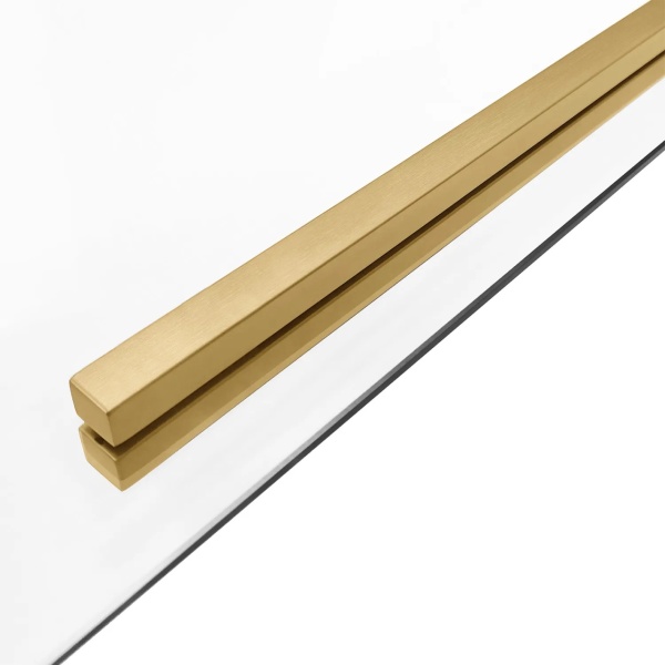 Cabina de dus Solar Gold Brush, Dimensiune 90x90cm, Design Modern - Img 4