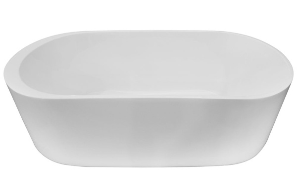 Cada de baie Freestanding 170x80x60cm, Design Modern ,Culoare Alb - Img 5