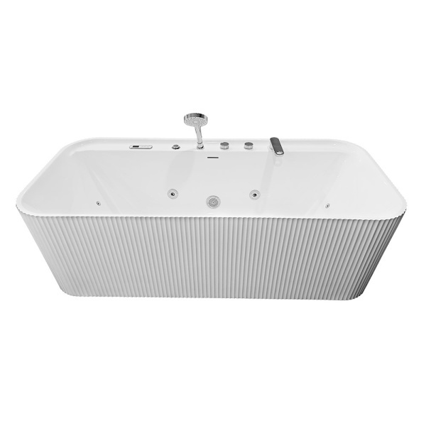 Cada de baie Spa cu hidromasaj MO-18053, canelata, dimensiune 170x78x58 - Img 3
