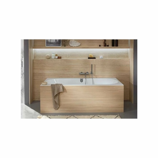 Cada dreptunghiulara compozit Villeroy&amp;Boch Oberon 2.0 180x80 cm Quaryl - Img 2