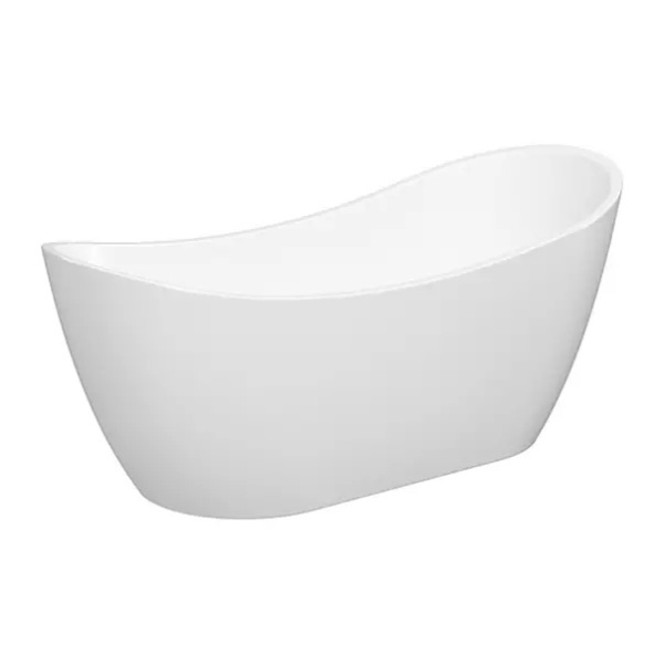 Cada freestanding Cersanit Zen 182x71 cm alb lucios - Img 8