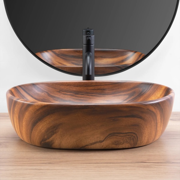 Lavoar de blat REA AMELIA WOOD MAT - Img 4