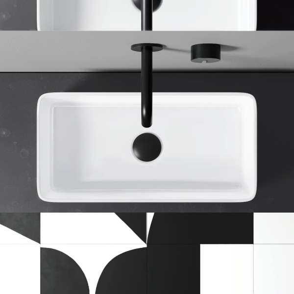 Lavoar pe blat Hugo, 36 x 24 x 12 cm - Img 2