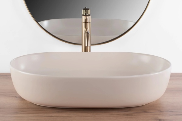 Lavoar pe blat Rea CLEO 61 BEIGE MATT - Img 5