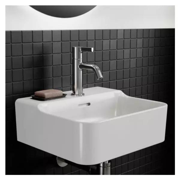Lavoar suspendat Ideal Standard Atelier Conca alb lucios cu orificiu baterie si preaplin 40 cm - Img 9