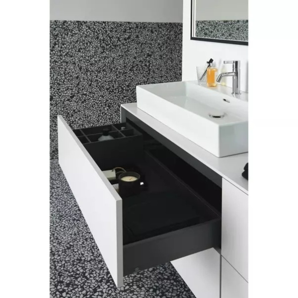 Lavoar suspendat Ideal Standard Atelier Extra alb lucios cu orificiu baterie si preaplin 80 cm - Img 5