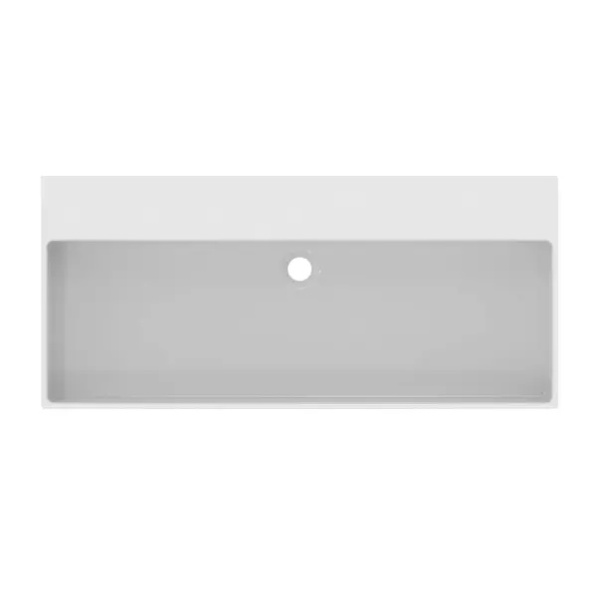 Lavoar suspendat Ideal Standard Atelier Extra alb lucios cu orificiu preaplin 100 cm - Img 4