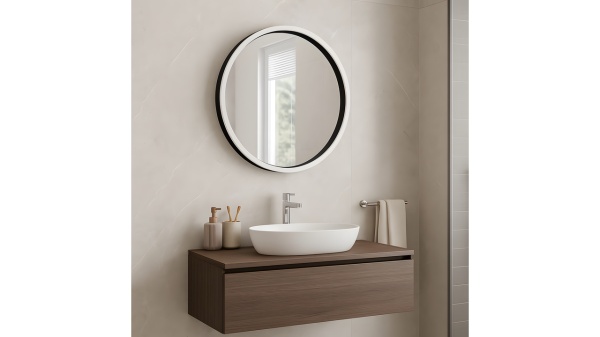Oglind?? rotund?? de baie cu LED diametru 60cm BL807 - Img 6