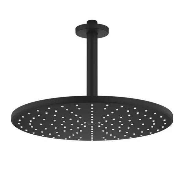 Palarie si brat de dus Grohe Rainshower Mono 310 cu 1 functie negru mat - Img 3