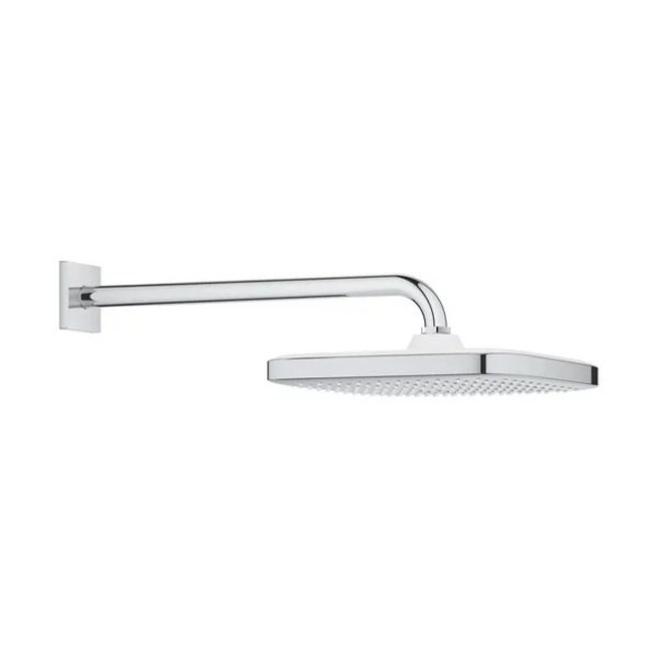 Palarie si brat de dus Grohe Tempesta 250 Cube patrata crom - Img 5