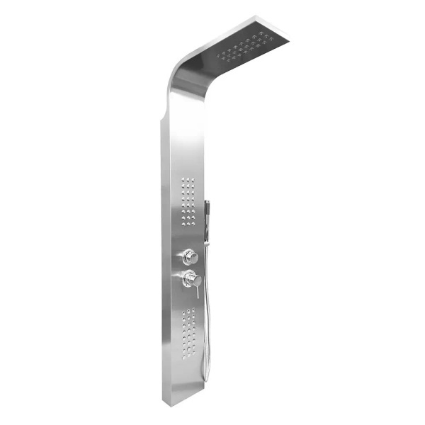 Panou de dus cu hidromasaj WT-G888, Culoare Crom - Img 2