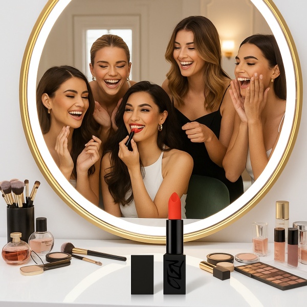 Ruj de buze cu pigment intens CTZN, Colectia Code Red, Vegan, Vitamina E, rezistent la apa, red coral - Img 6