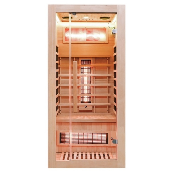 Sauna uscata cu infrarosu la temperatura joasa pentru 1-2 persoane Altai 90 x 90 cm - Img 3