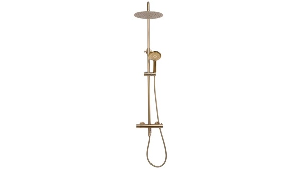 Set de dus cu termostat REA LUNGO,auriu periat - Img 3
