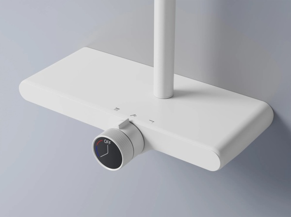 Set de dus REA Bari, Design Elegant , Culoarea White - Img 4
