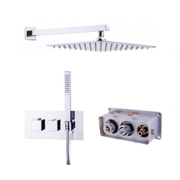 Set de dus termostatic incastrat 3 functii EBOX 1004 - Img 3
