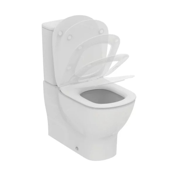 Set vas WC BTW cu rezervor si capac slim softclose Ideal Standard Tesi Aquablade - Img 3